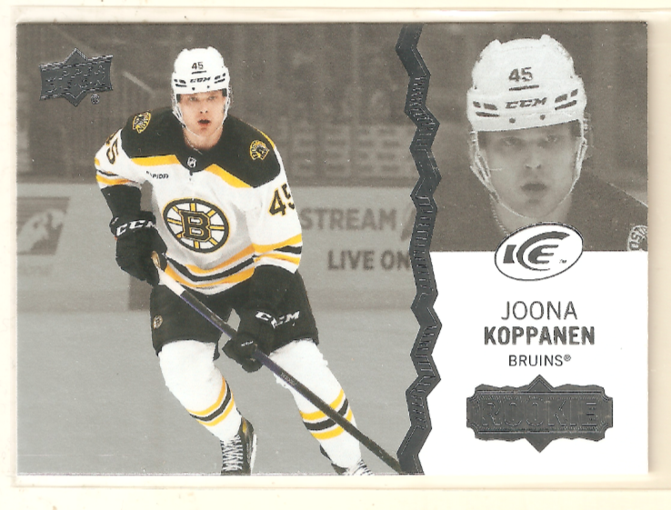 Joona Koppanen 2023-24 UD Ice Rookie Card #150 Bruins