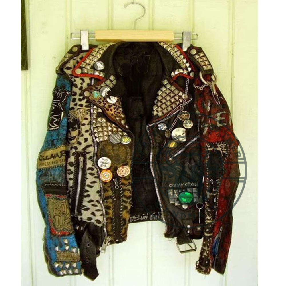 Custom Handmade Multicolor Pin Badges for Biker Jackets