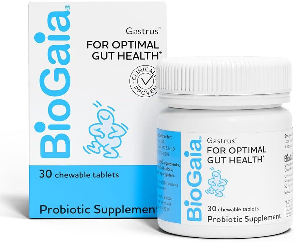 BioGaia Gastrus Gut Health Probiotic | Eases Abdominal Discomfort, Gas & Bloa...
