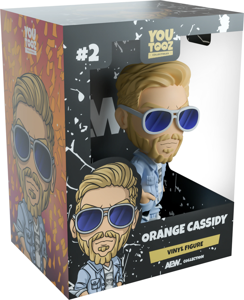 Orange Cassidy Vinyl Figure by YouTooz for Ultimate Wrestling Fans