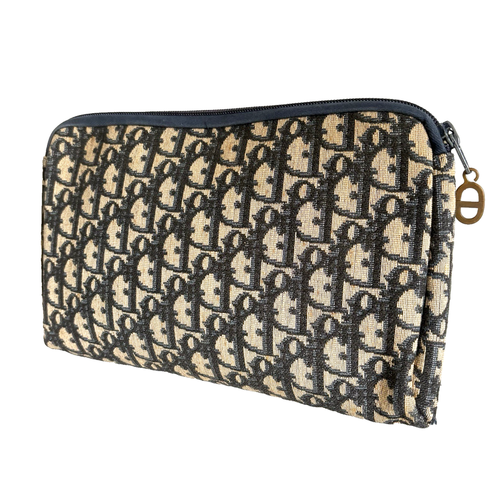 Authentic Dior trotter Clutch From Japan 0818