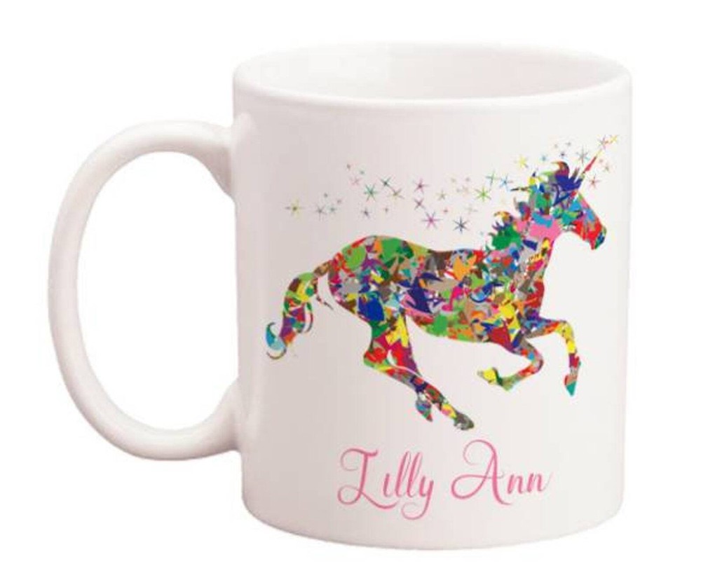 Personalised Unicorn Mug Unicorn Lover Unicorn Cup Personalised Unicorn Gift