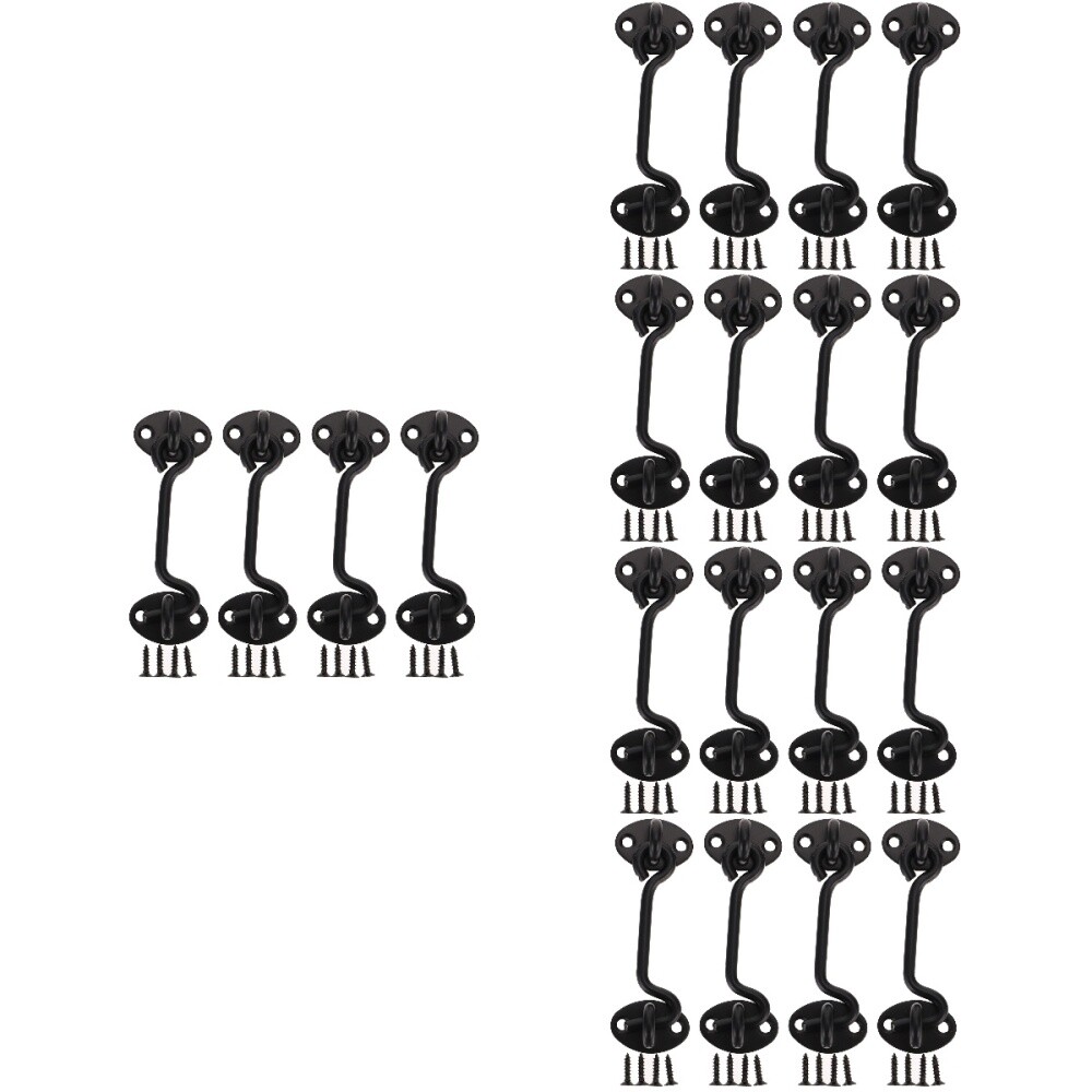 20 Sets Cabin Hooks Patio Doors Heavy Duty Cabin Hook Cabin Hook