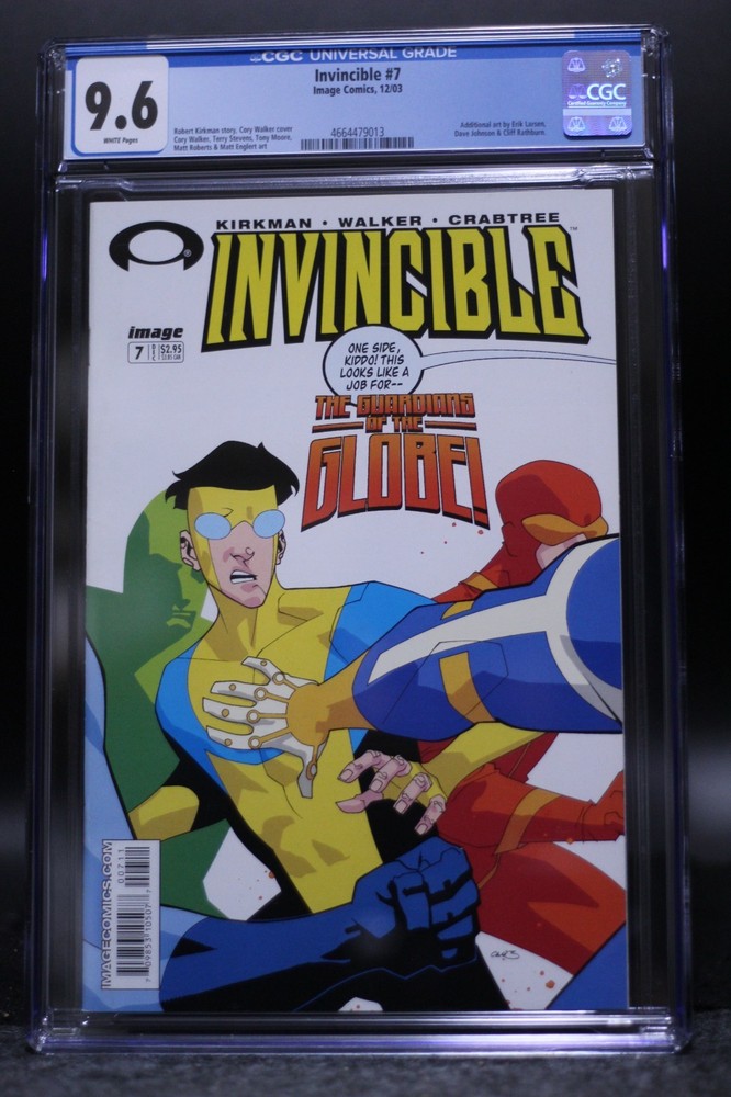 Invincible (2003) #7 Cory Walker CGC 9.6 Blue Label White Pages Robert Kirkman