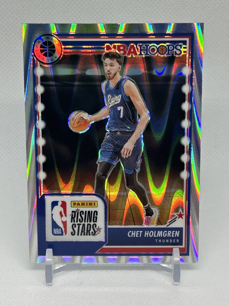 CHET HOLMGREN 2023-24 Panini Premium Stock Hoops SEISMIC Rising Stars