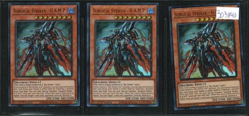 2022 Yu-Gi-Oh Magnificent Mavens 3-Pack Surgical Striker HAMP 303840