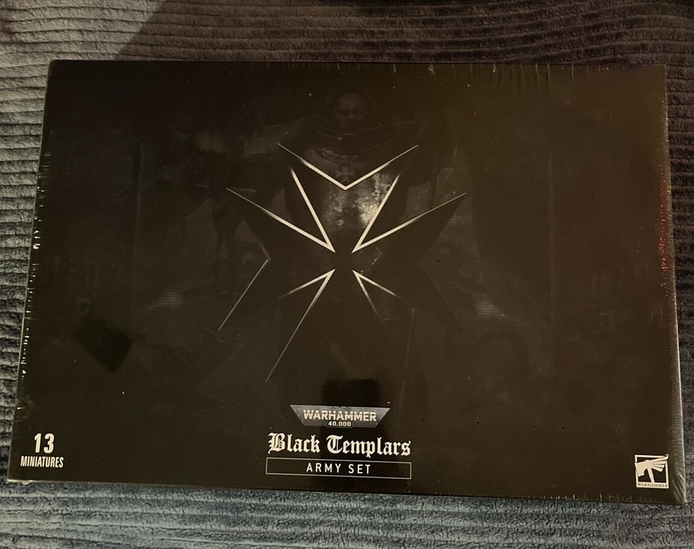 Black Templars Army Box Set - Warhammer 40k - Brand New, Factory Sealed