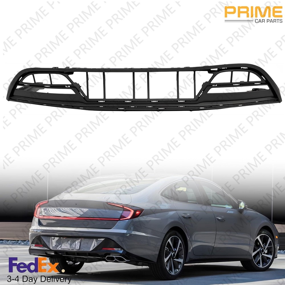 Rear Lower HY1195136 Bumper Cover Compatible with Hyundai Sonata SE 2020-2022