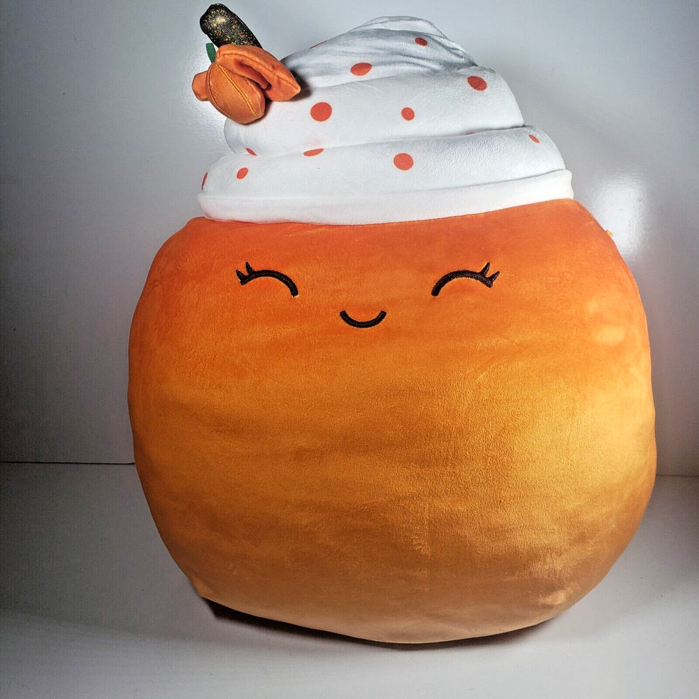 16 inch Kendla Squishmallow Pumpkin Spice Target Exclusive No Tag Ombre Orange