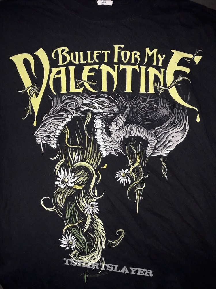 Bullet For My Valentine - USA Tour 2009 T-shirt Short Sleeve S to 5XL BO2232