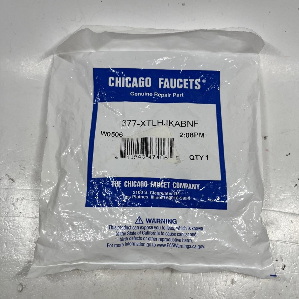 Chicago Faucets Left Hand Quaturn Compression Cartridge Brass 377-XTLHJKABNF