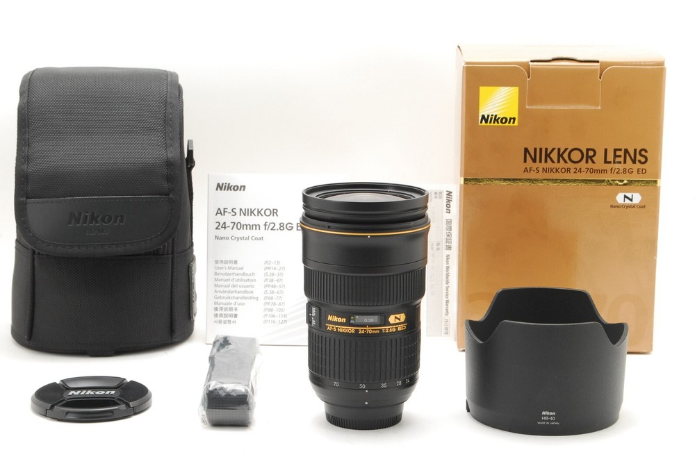 Nikon AF-S 24-70mm f/2.8 G ED Zoom AF Lens from Japan #116 [Near Mint in Box]