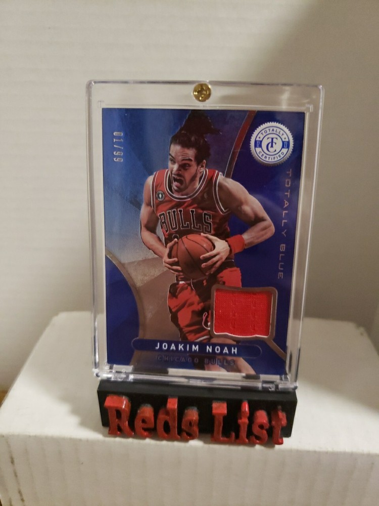 2012-13 Totally Certified Totally Blue Jersey 1/99 Joakim Noah #23 Bulls 1 of 1