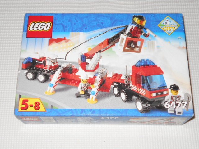 LEGO 6477 Fire Fighters' Lift Truck Hyper Fire Truck LEGO City