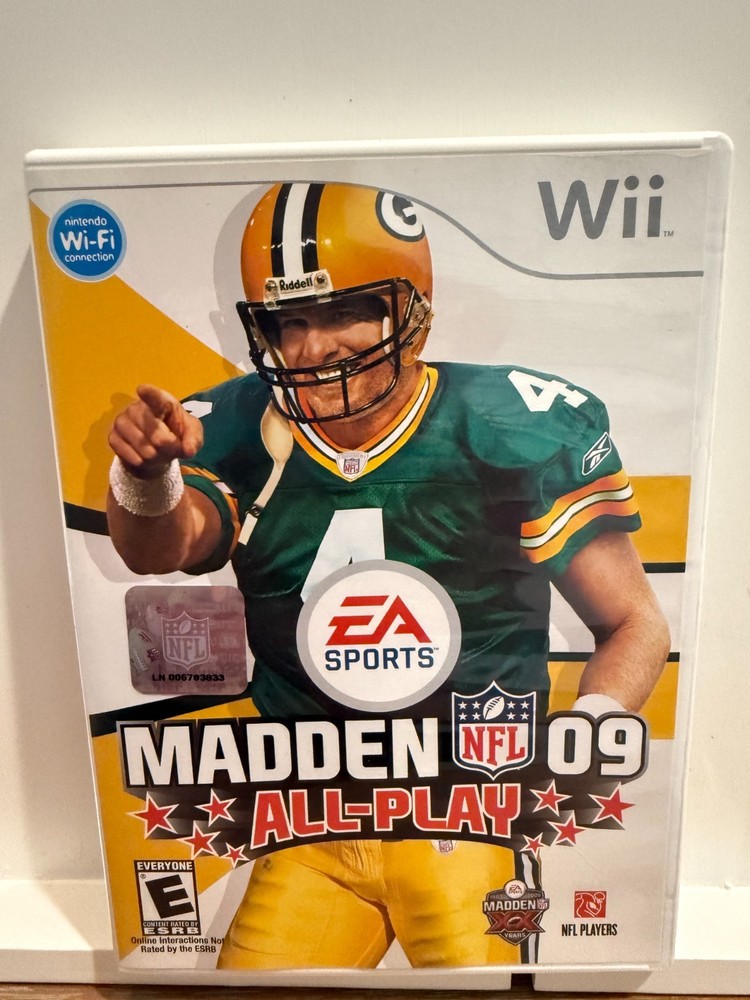 Madden NFL 09: All-Play (Nintendo Wii, 2008)