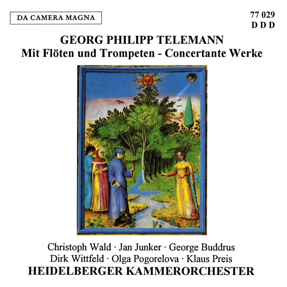 Heidelberger Kamme Georg Philipp Telemann: Mit Flöten & Trompeten: Concert (CD)
