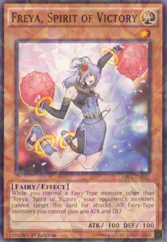 Freya Spirit of Victory BP03-EN027 Shatterfoil 1st Edition Near Mint Battle Spirits Card