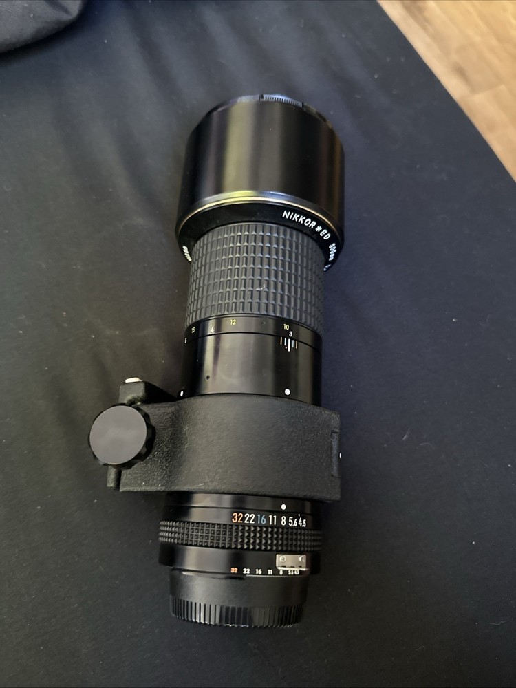 Nikon Nikkor ED 300mm f4 Telephoto Lens for DSLR Cameras