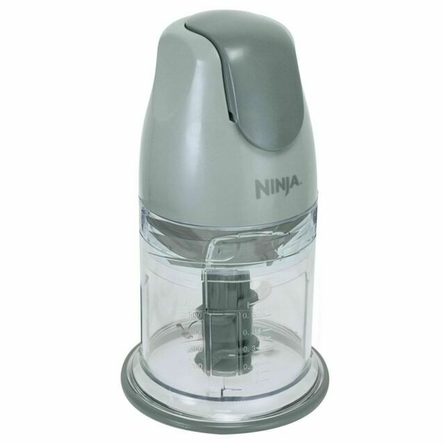 Ninja 400W Food Processor Blender with Prep Bowl in Silver QB900B30