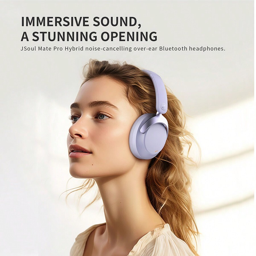 BDQ Max JSoul Mate Pro Wireless Bluetooth Headphones HiFi Stereo Noise Canceling