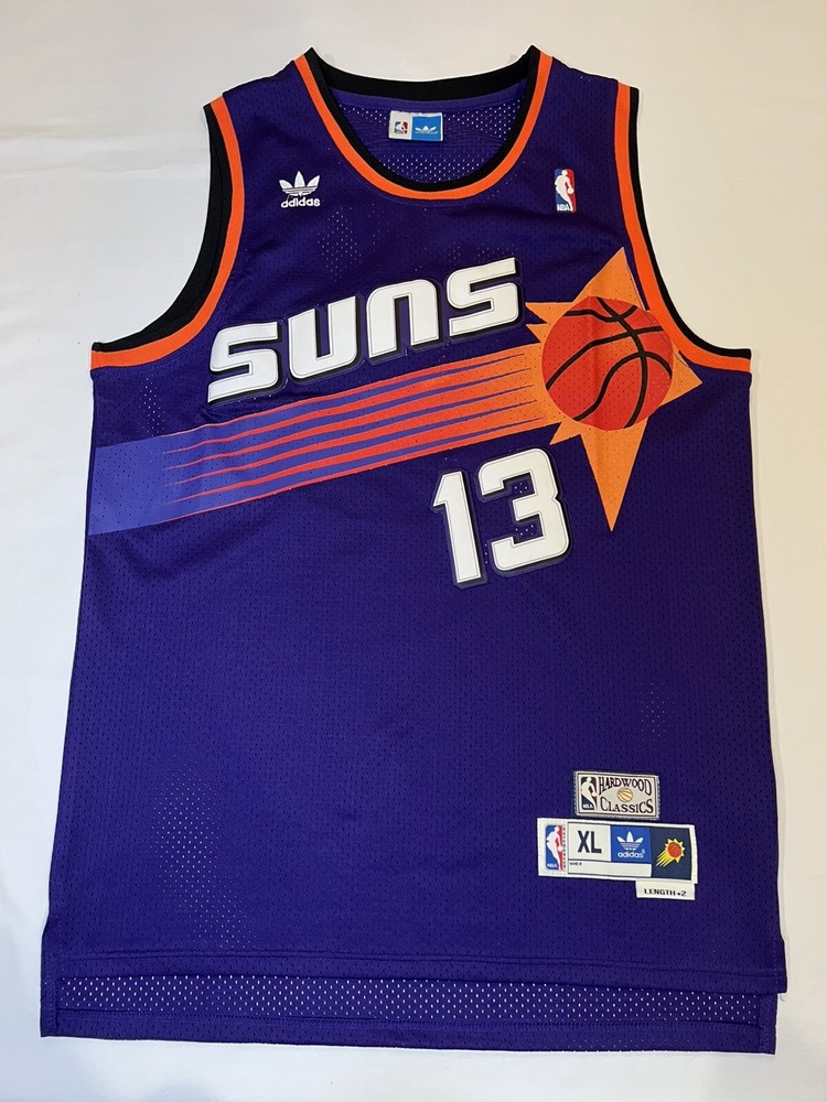 Steve Nash Phoenix Suns Purple XL NBA Authentic Stitched Adidas Jersey