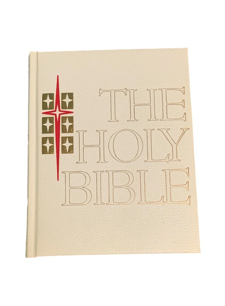 1971 NAB Catholic Life Holy Bible Leather Bound Edition by Counsel Publishing