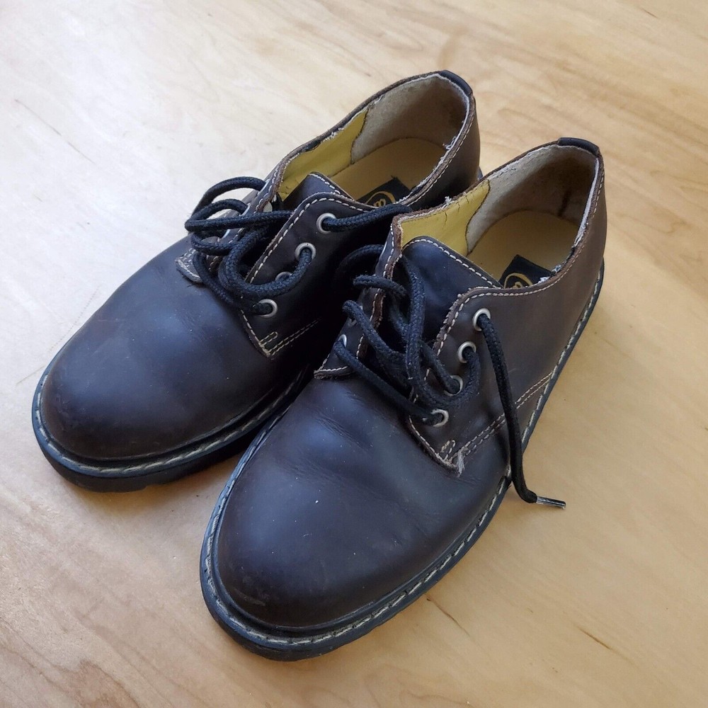Candies Womens Dress Shoes Size 7 Casual Leather Brown Lace Up Round Toe