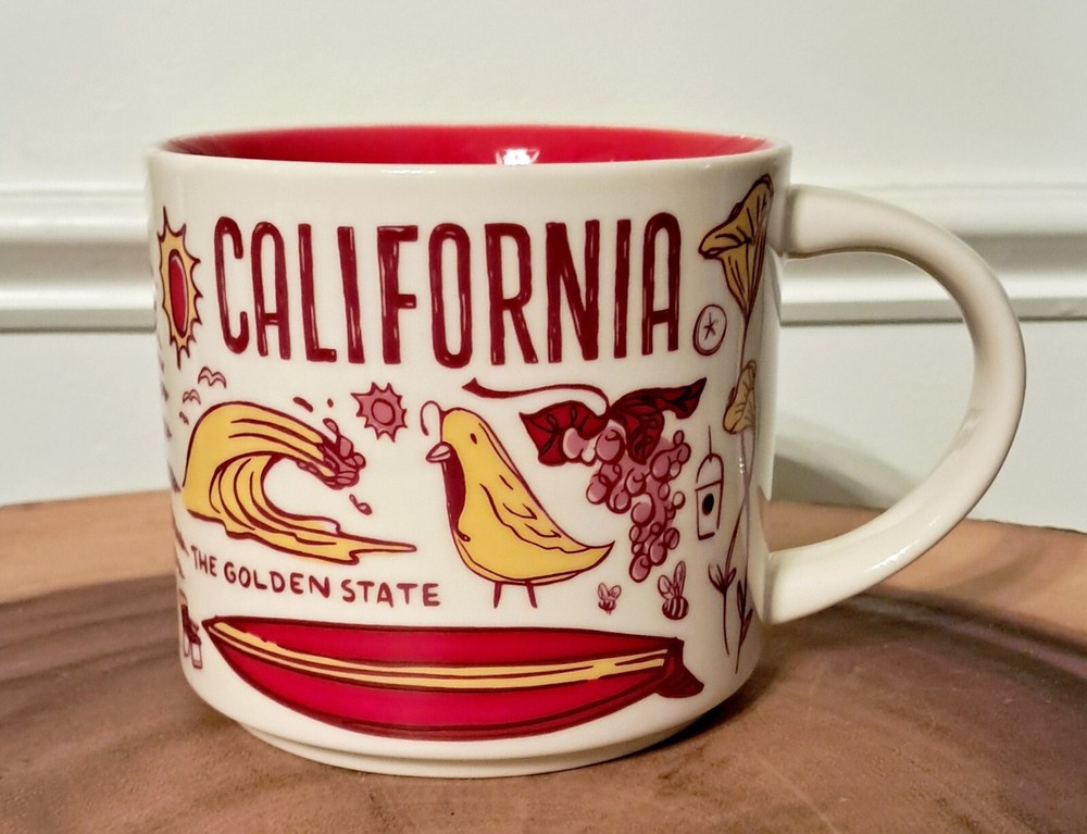 Starbucks Been There Mugs (14 oz) California