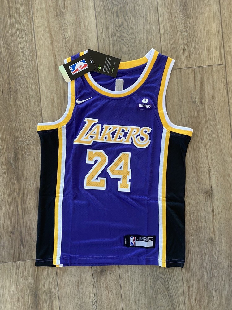 Jersey Kobe bryant #24. Youth Small Purple LA Lakers