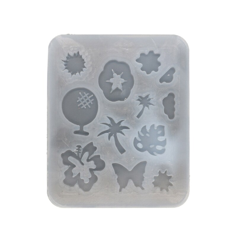 Epoxy Resin Shaker Filling Mold for DIY Craft Casting