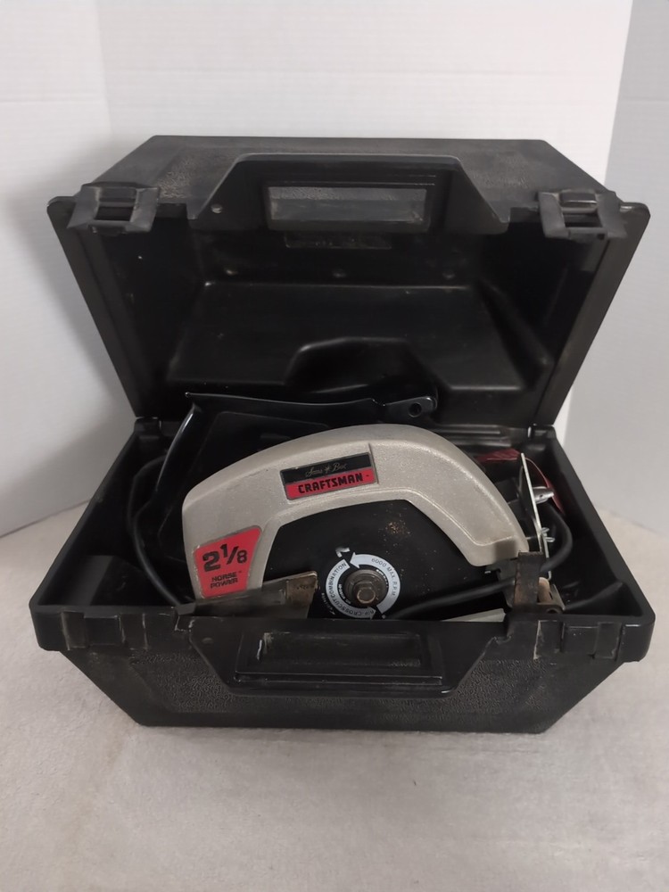 Sears Best Craftsman 7 ½” Circular Saw Model 315.10961; 2 1/8HP Double Insulated
