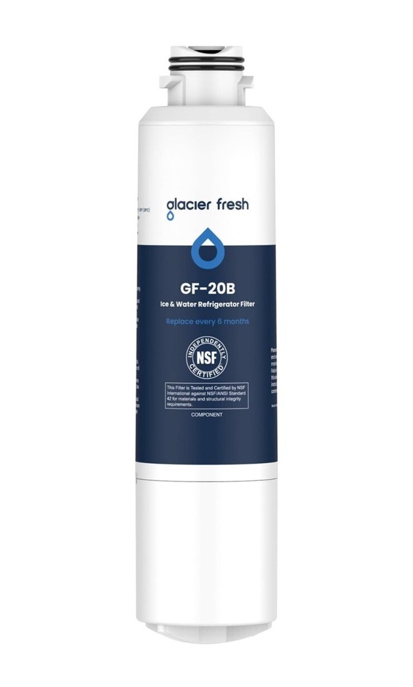 Glacier Fresh GF-20B Sealed Refrigerator Ice and Water Filter