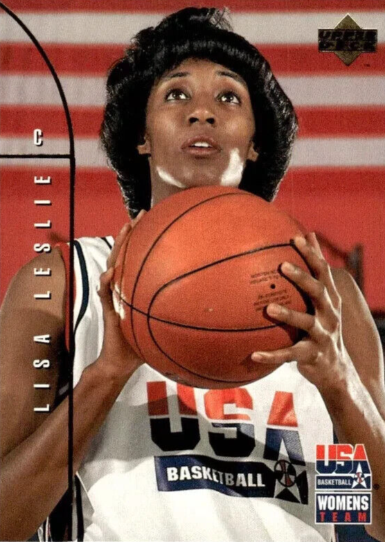 1994 Lisa Leslie Upper Deck USA Women's Team RC #81-MT