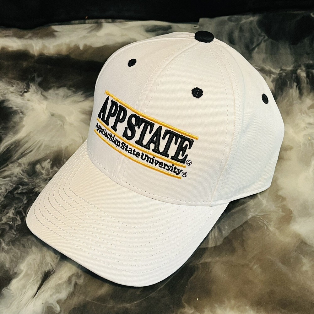 NCAA Appalachian State University Mountaineers App White Snapback Mens Hat Cap