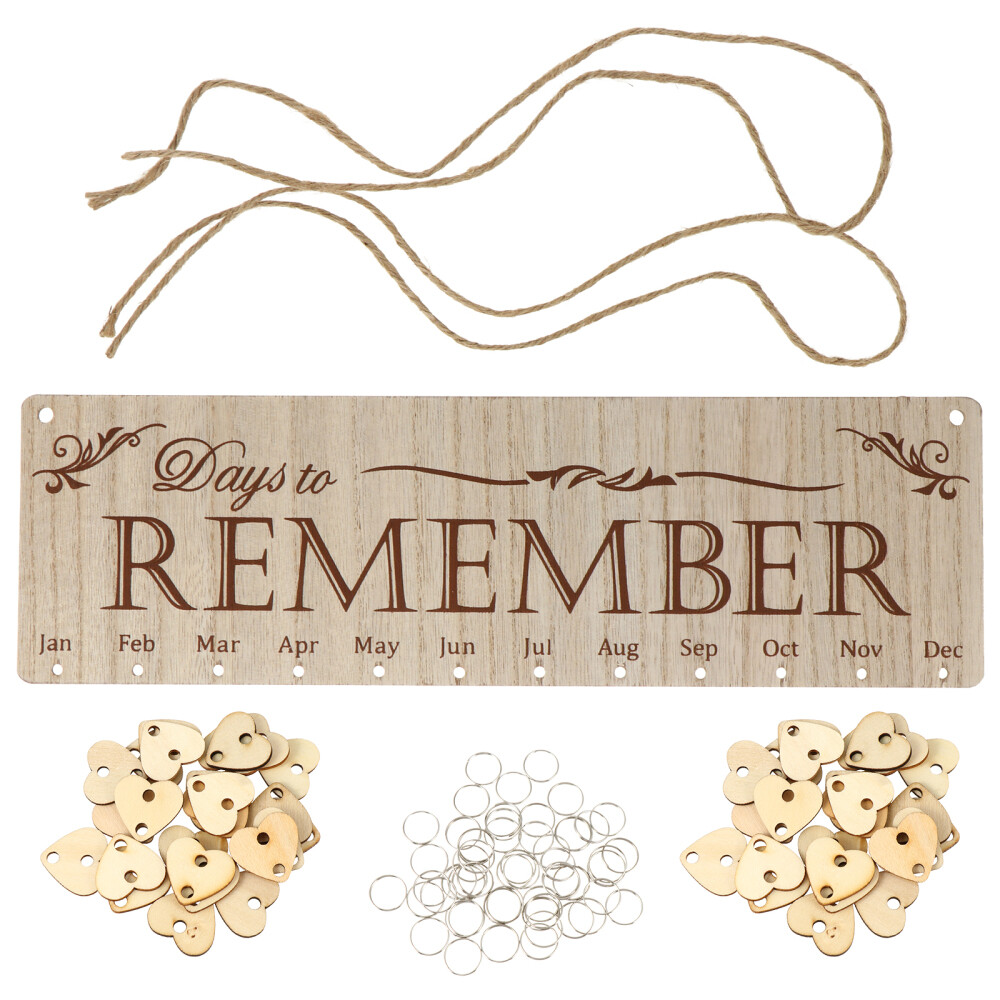 Fathers Day from Son Decorative Calendar Hanging Tags Plaque DIY-image