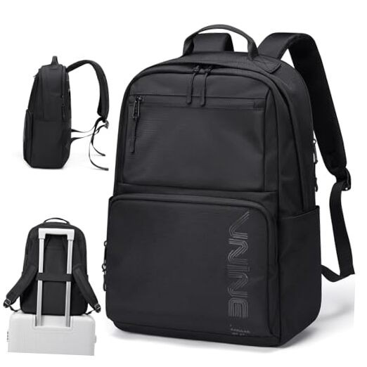 Sleek 15.6 Inch Laptop Backpack for Men and Women Work Travel Casual Size A