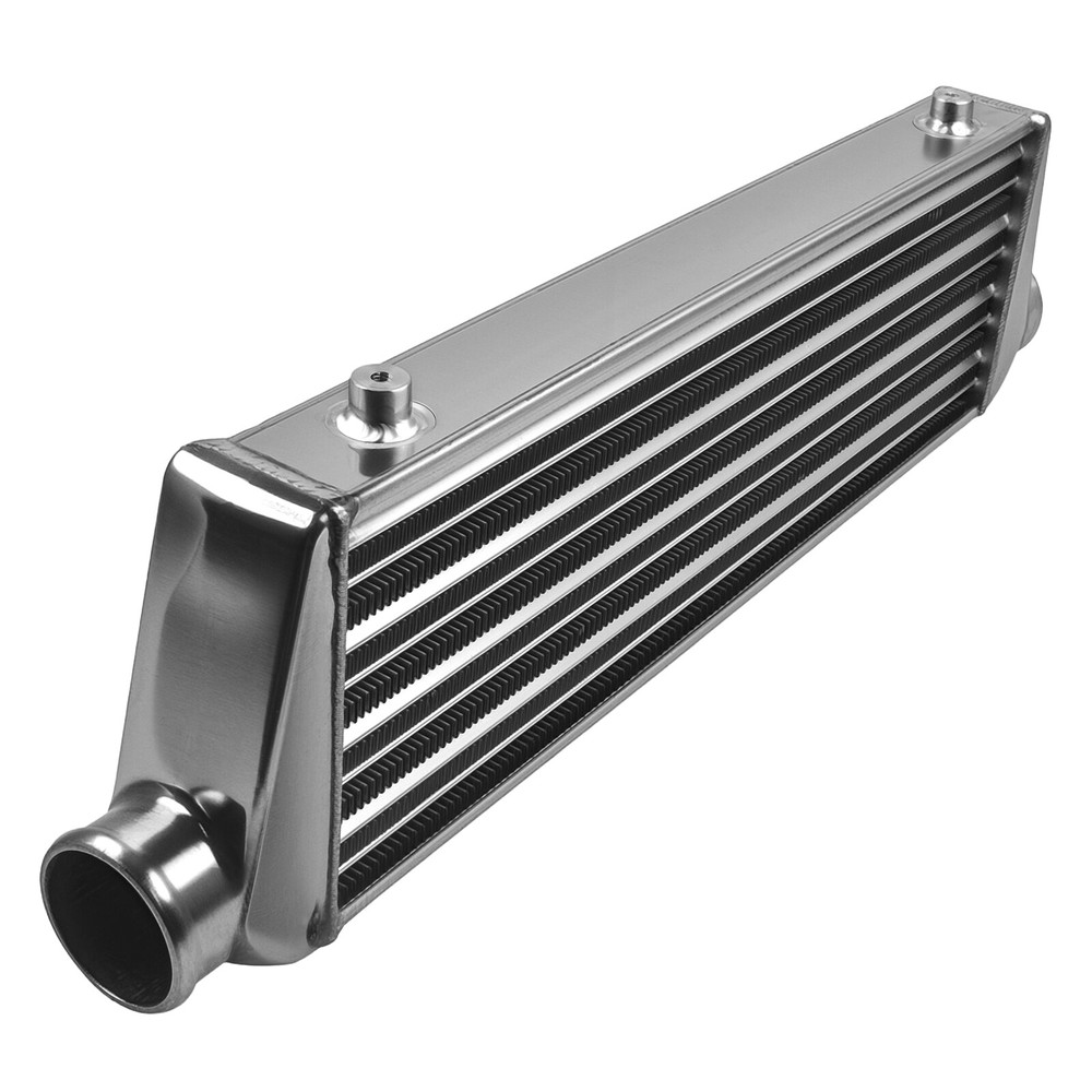 27x7x2.5in Aluminum Tube & Fin Intercooler with 2.5in Inlet Outlet