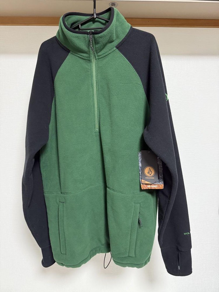 Volcom GORE-TEX Snowboard Fleece Jacket Mens Size XL Green