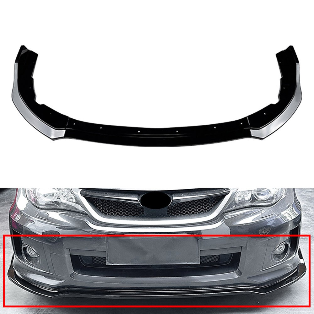 2011-2014 Subaru Impreza WRX STI Front Bumper Lip Spoiler Splitter