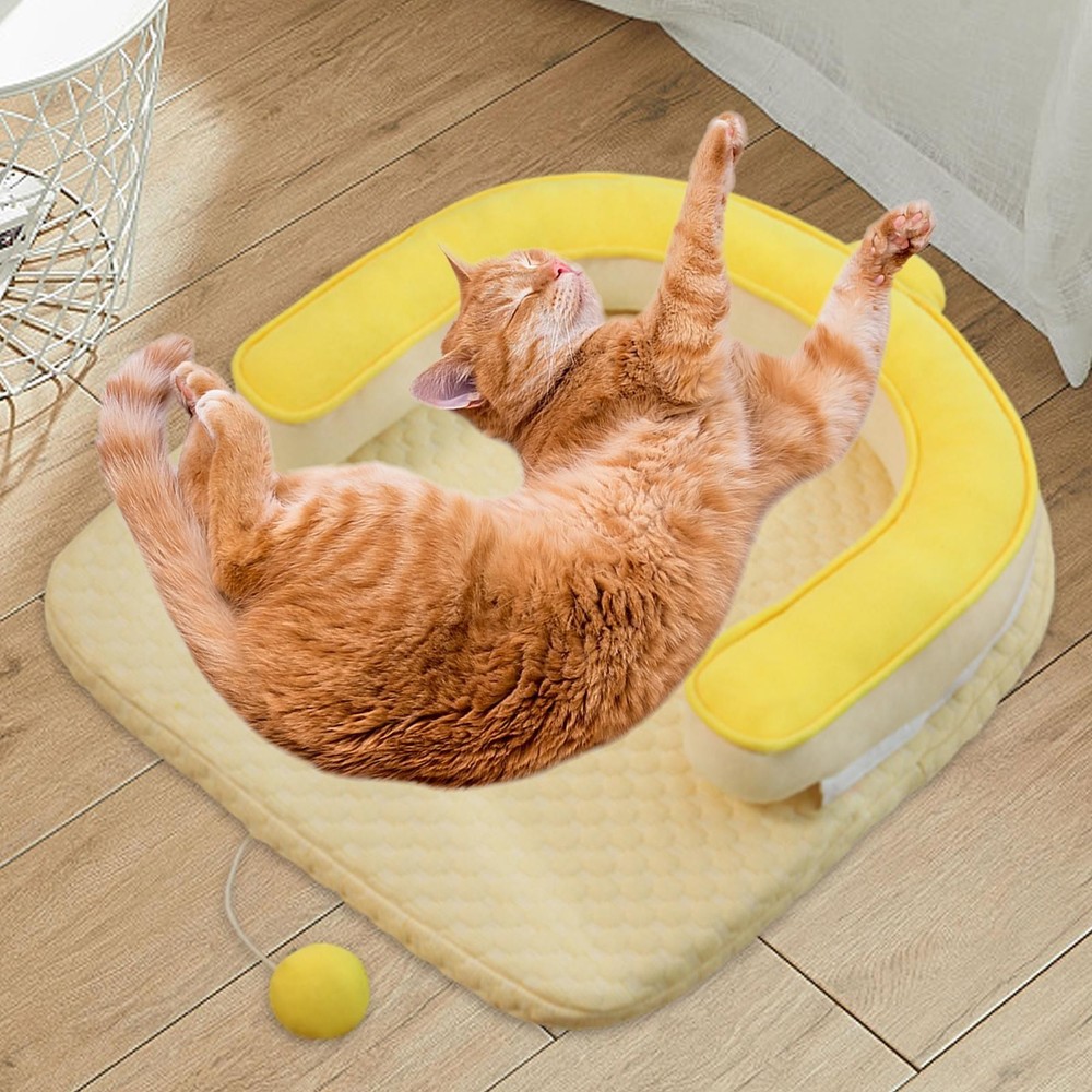 Cooling Pet Mat for Dogs and Cats Comfortable Sleeping Bed  