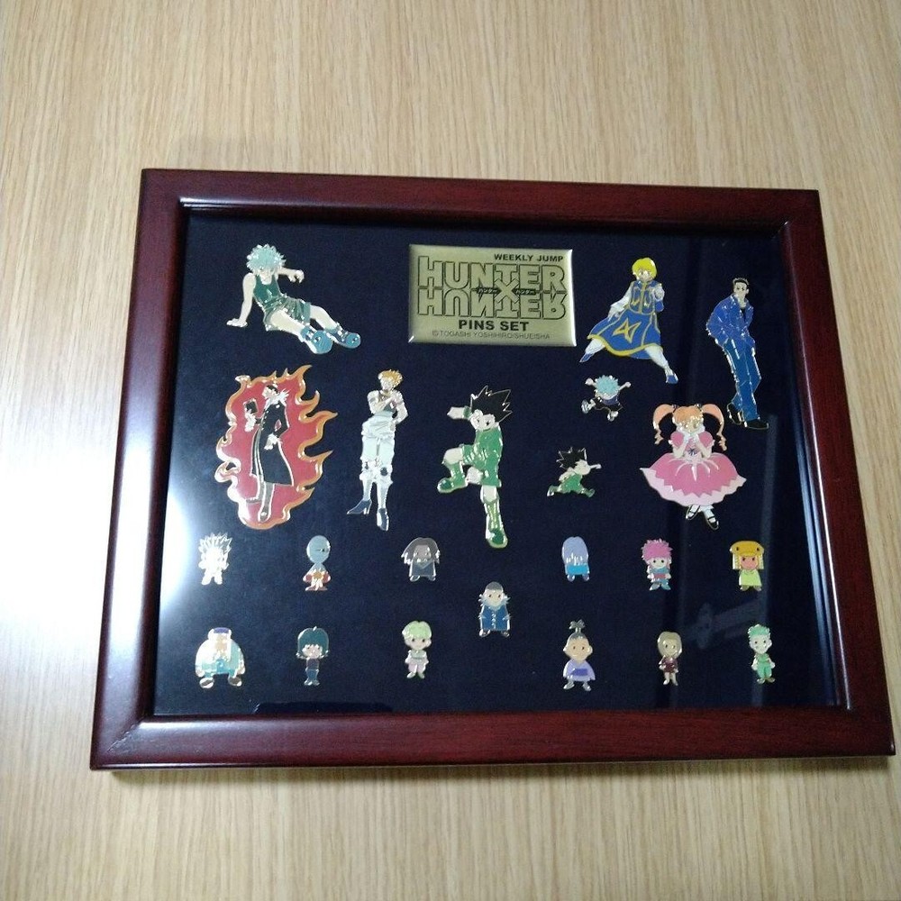 HUNTER X HUNTER Prize Limited PIN SET Weekly JUMP Rare Badge Togashi Anime  JPN