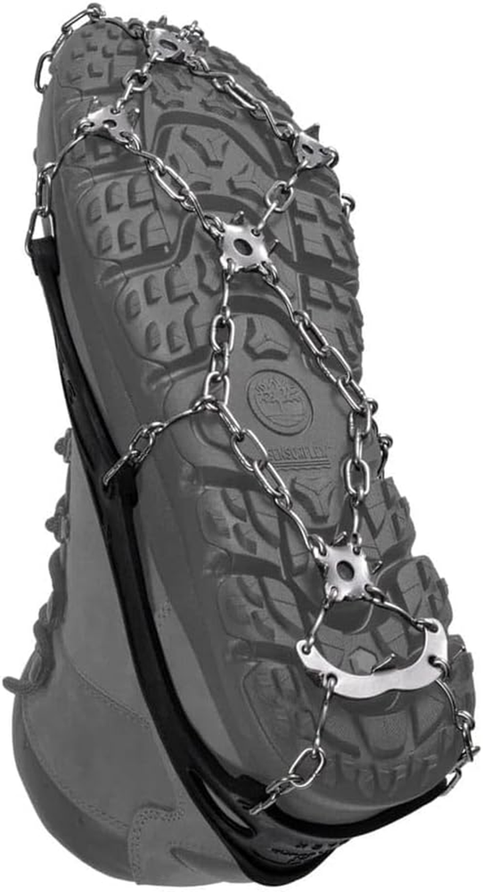Freesteps6 Crampon, Ice Cleat All-Purpose Traction System for Packed Snow & Ice