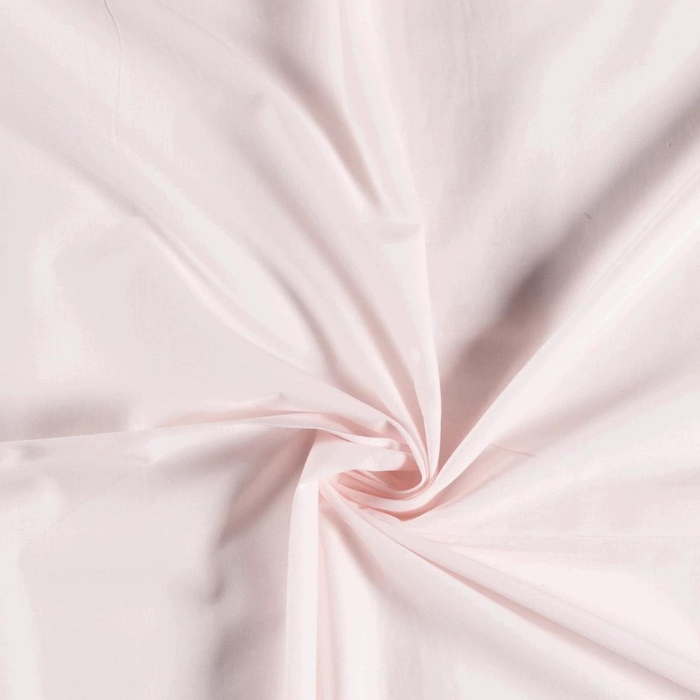Light Pink 100% Cotton Voile Fabric Soft Breathable Material