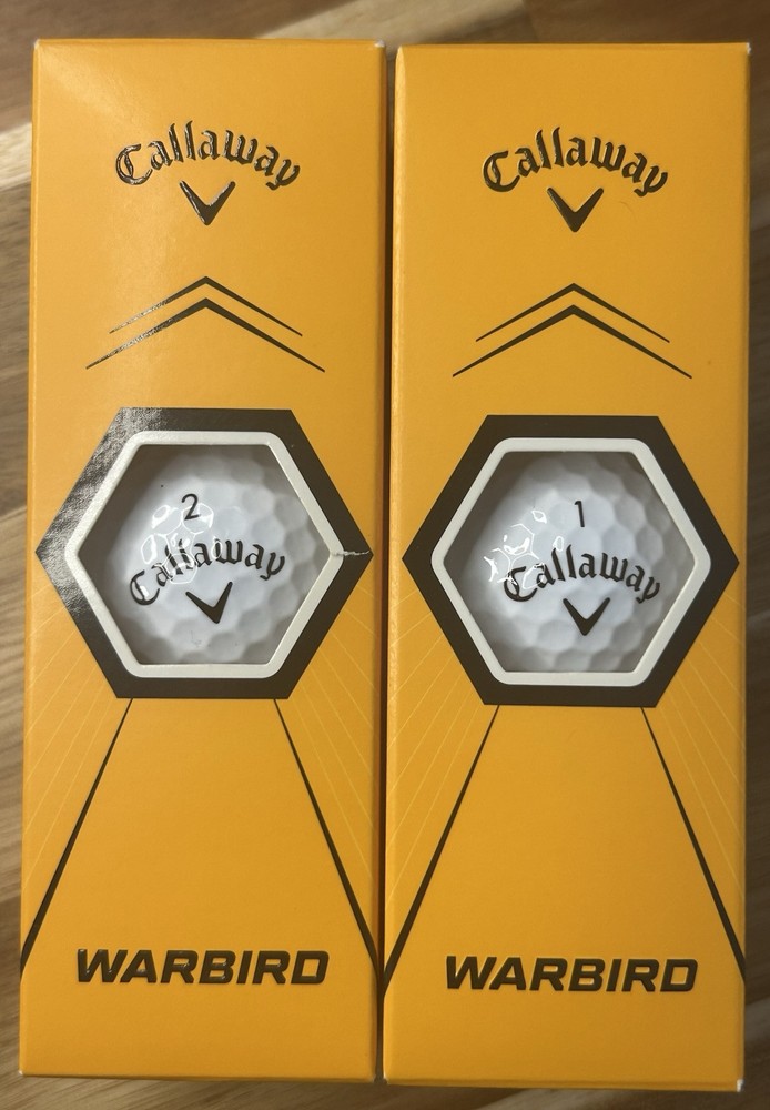 Callaway Warbird Golf Balls. New - Never Used.