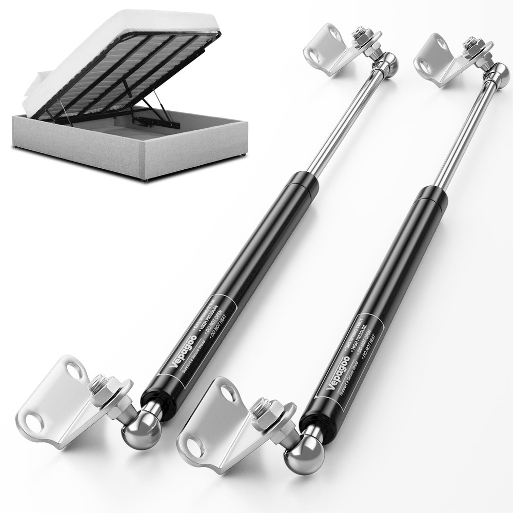 23 Inch Gas Struts 35Lb Shock Spring Lift Support for RV Truck Bed 2pcs