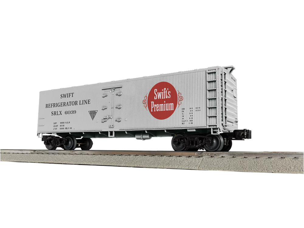 Lionel 2442242 O Gauge Woodside Reefer Swift's Premium SRLX 6039 new in the box
