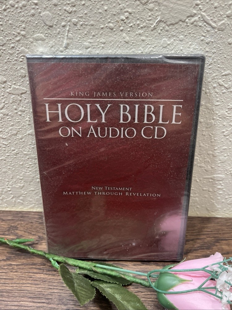 🔥 Holy Bible (KJV) King James Version on CD Matthew through Revelation SEALED