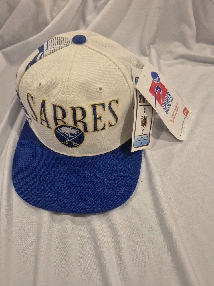 Vintage Buffalo Sabres Snapback Hat- White NHL Sports Specialties NWT
