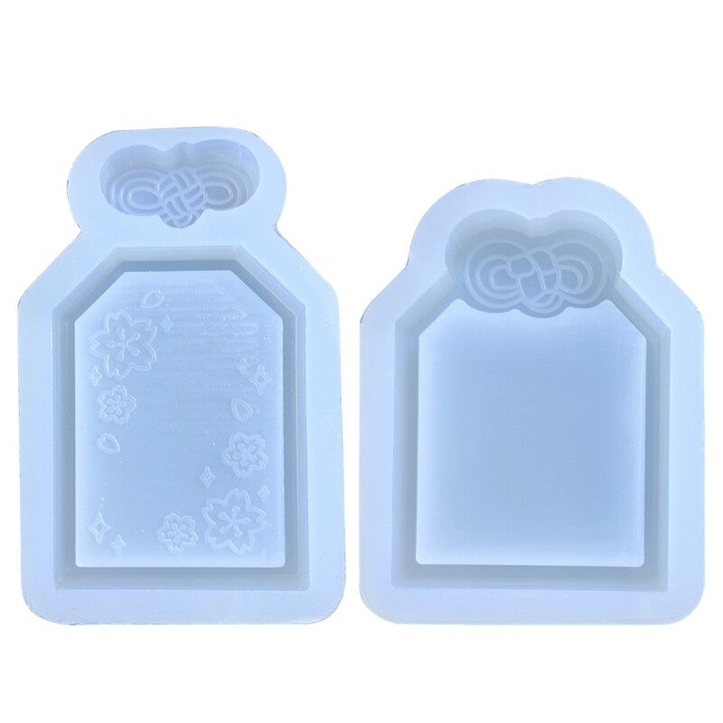 Reusable Silicone Resin Shaker Mold for DIY Craft Projects