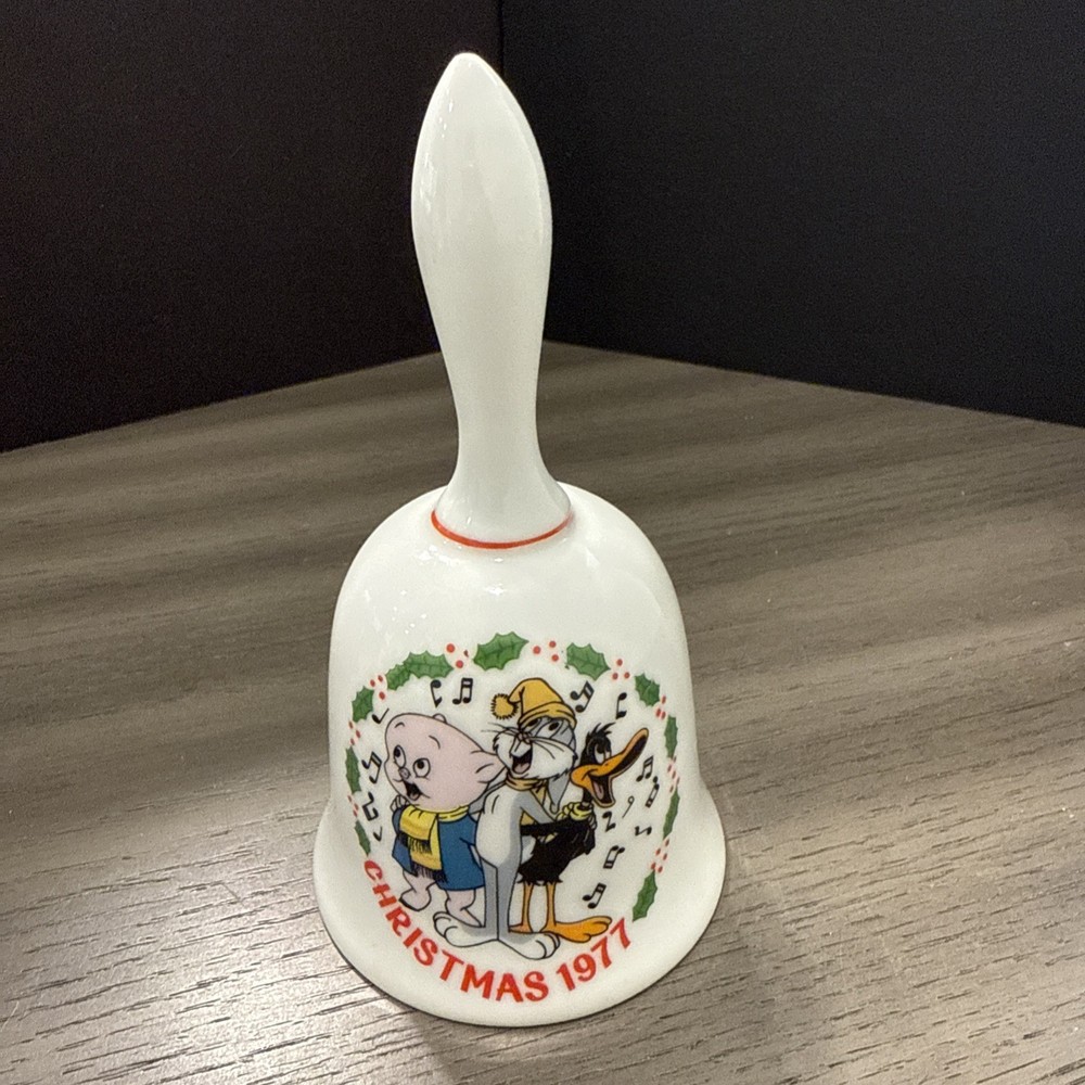 VTG Bugs Bunny Looney Tunes Christmas Bell Limited Edition 1977 Dave Grossman